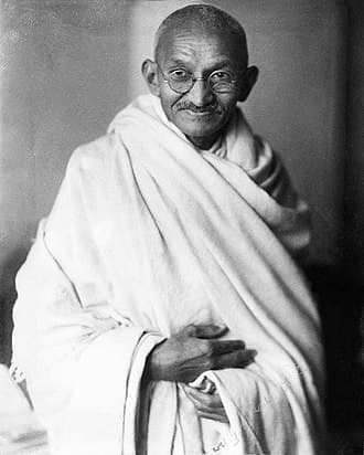 Portrait de Mahatma Gandhi
