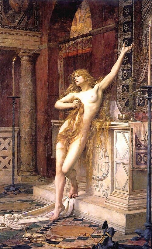 Portrait de Hypatie d'Alexandrie